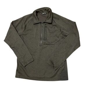 North Face Black Pullover 1/4 Zip Men's Sz M
